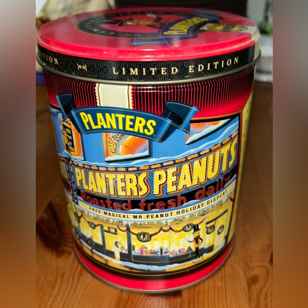 Vintage Planters Tin